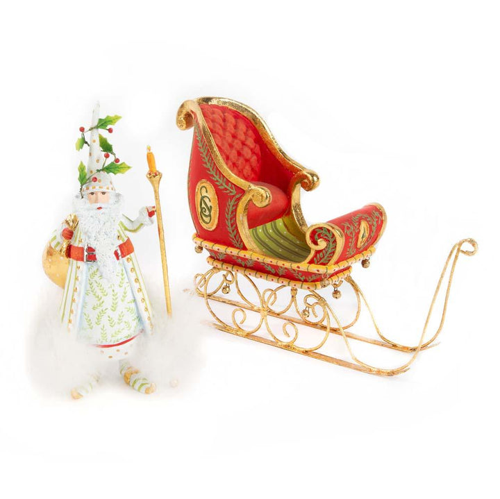 Dash Away Candlelight Santa Ornament by Patience Brewster - Quirks!
