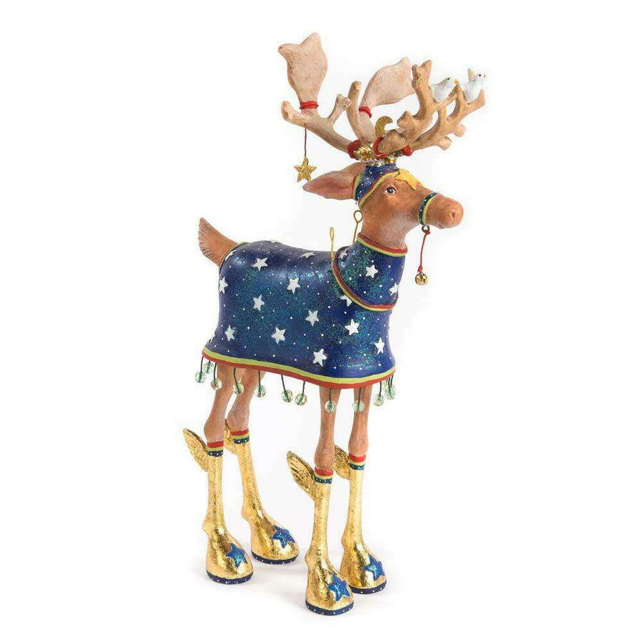 Dash Away Comet Reindeer Figure by Patience Brewster - Quirks!