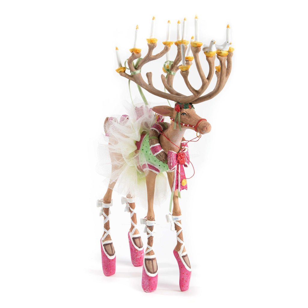 Dash Away Dancer Reindeer Figure by Patience Brewster - Quirks!