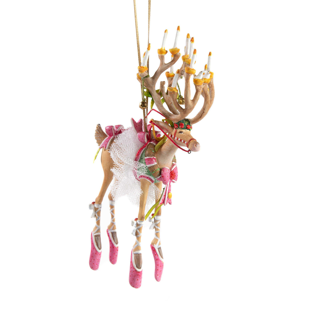 Dash Away Dancer Reindeer Ornament by Patience Brewster - Quirks!