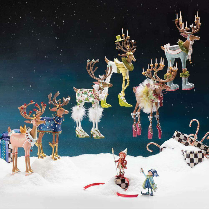 Dash Away Dasher Reindeer Figure by Patience Brewster - Quirks!