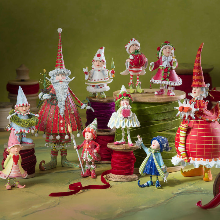 Dash Away Dashing Santa Figure by Patience Brewster - Quirks!