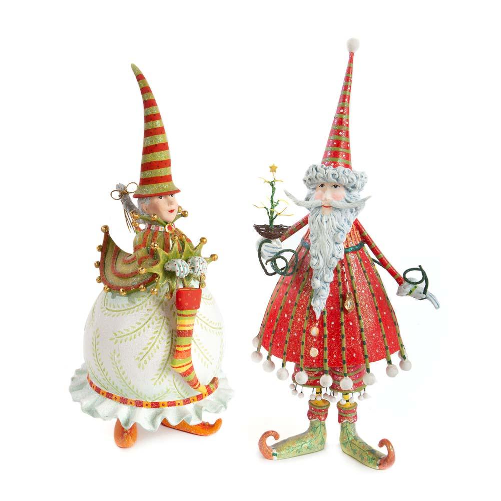 Dash Away Mrs. Santa Figure by Patience Brewster - Quirks!