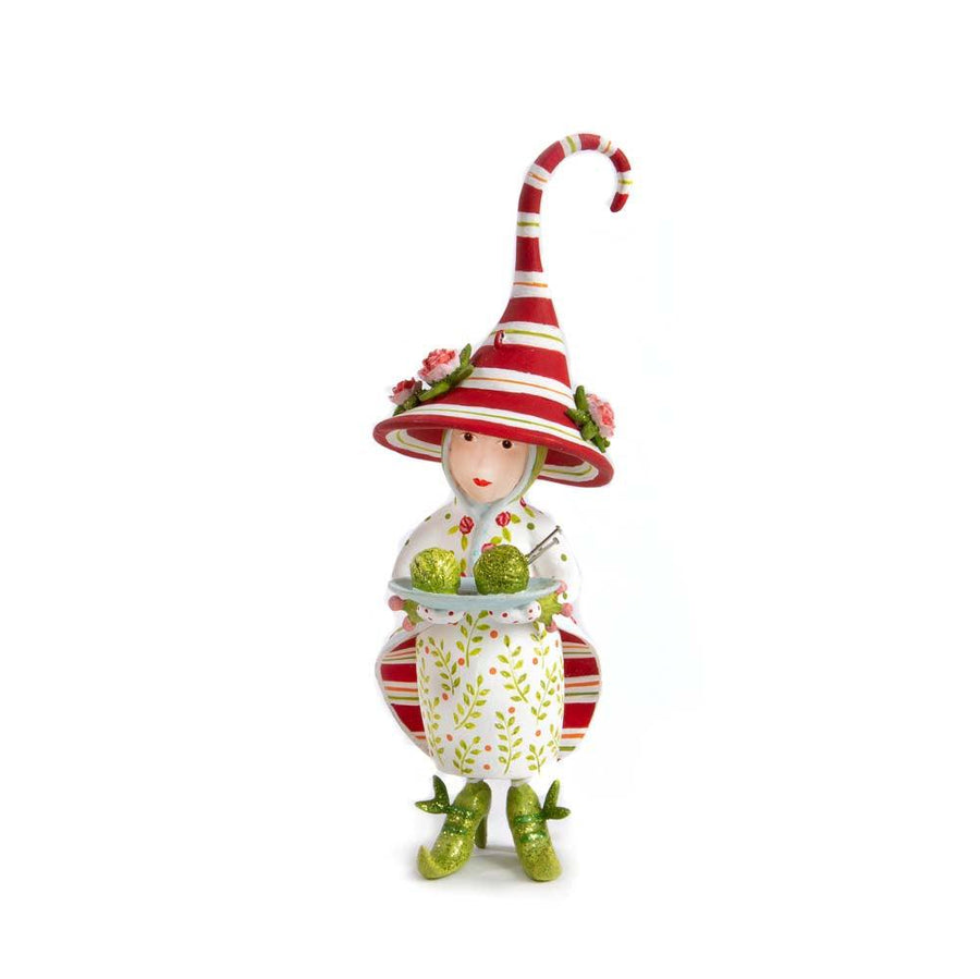 Dash Away Mrs. Santa's Elf Ornament by Patience Brewster - Quirks!