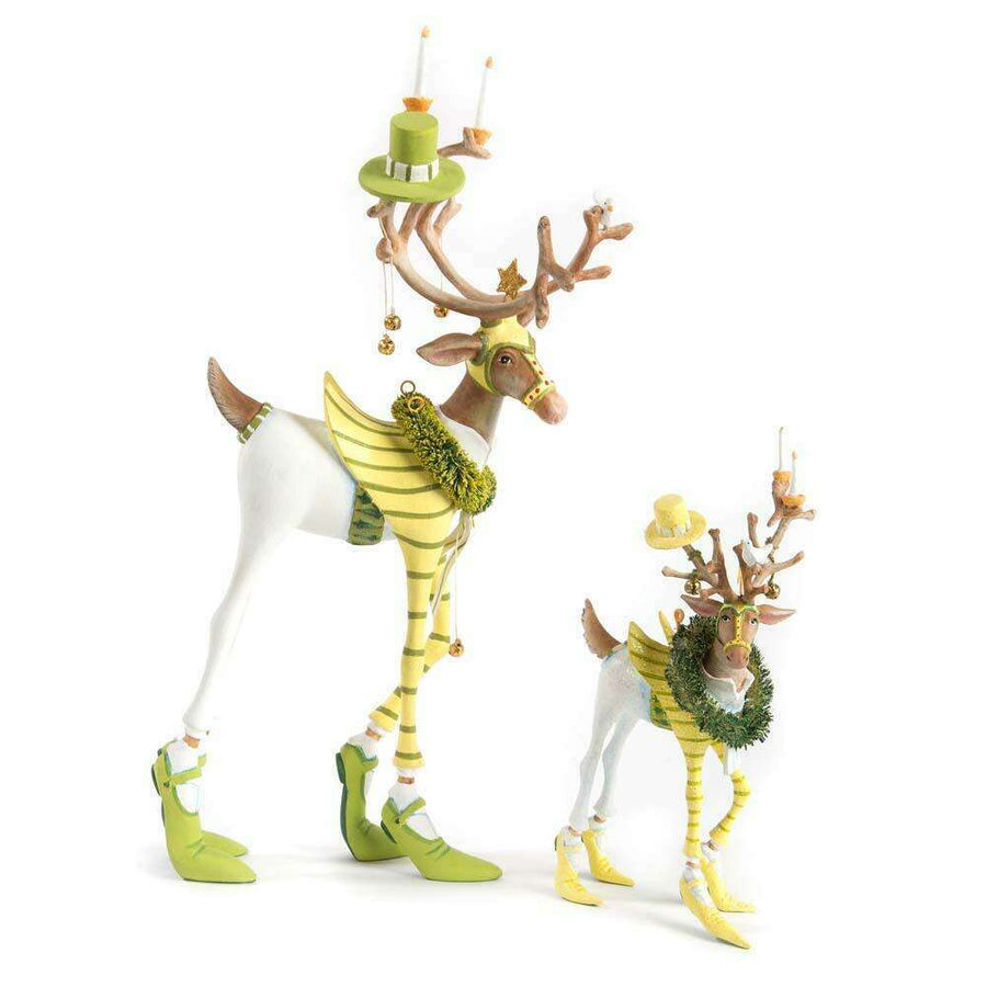Dash Away Prancer Reindeer Ornament by Patience Brewster – view 4
