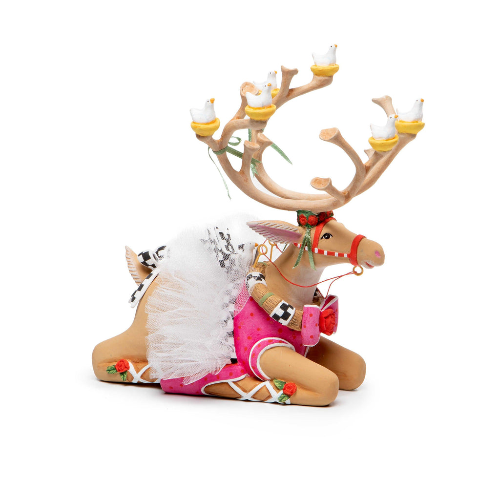 Dash Away Sitting Dancer Reindeer Figure by Patience Brewster - Quirks!