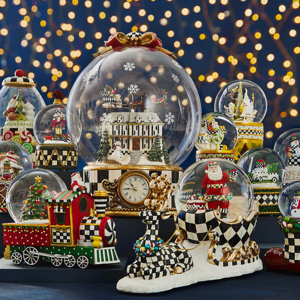 Dash Away Sleigh Snow Globe by Patience Brewster - Quirks!