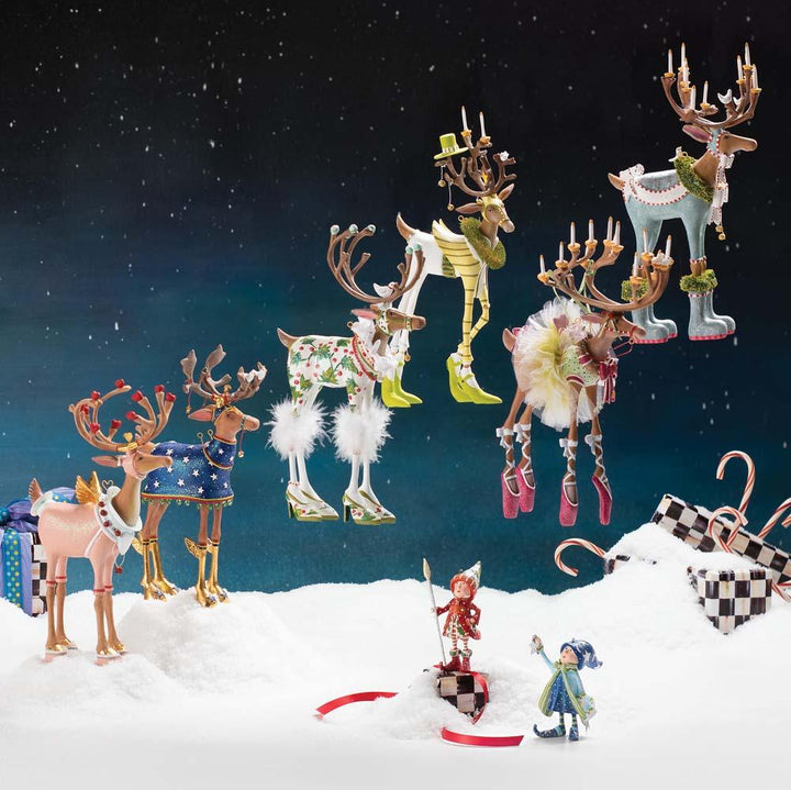 Dash Away Vixen Reindeer Figure by Patience Brewster - Quirks!