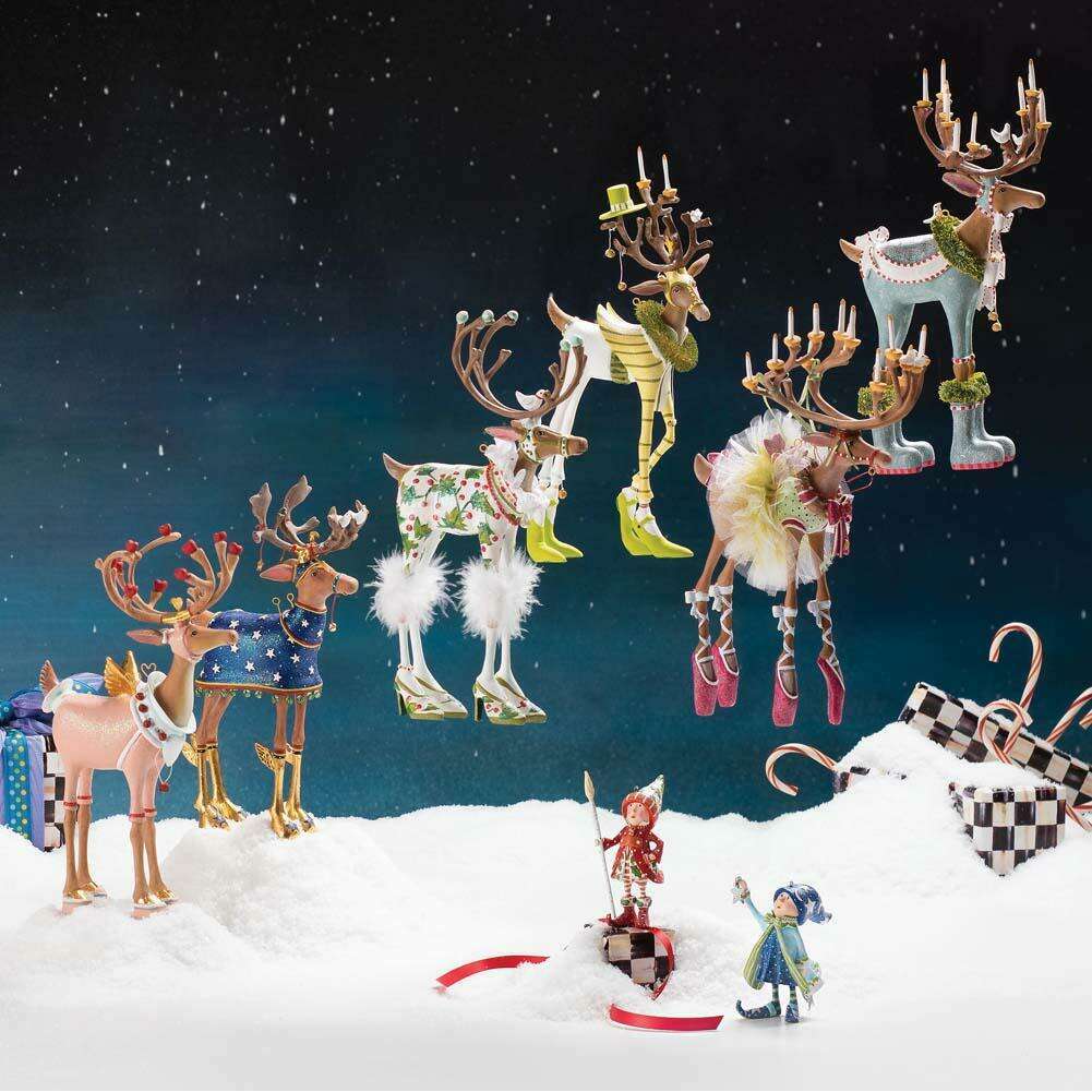 Dash Away Vixen Reindeer Figure by Patience Brewster - Quirks!