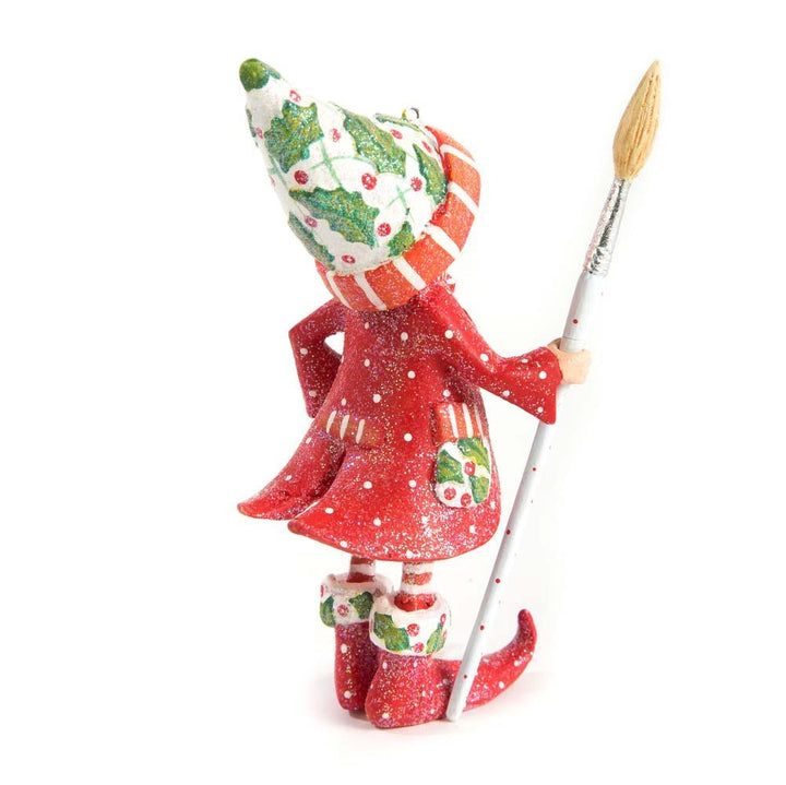 Dash Away Vixen's Elf Ornament by Patience Brewster - Quirks!