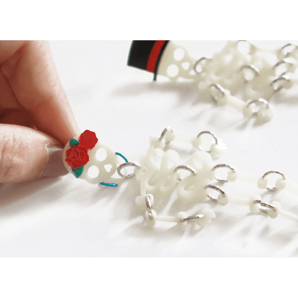 Day of the Dead Skeleton Earrings by Laliblue - Quirks!