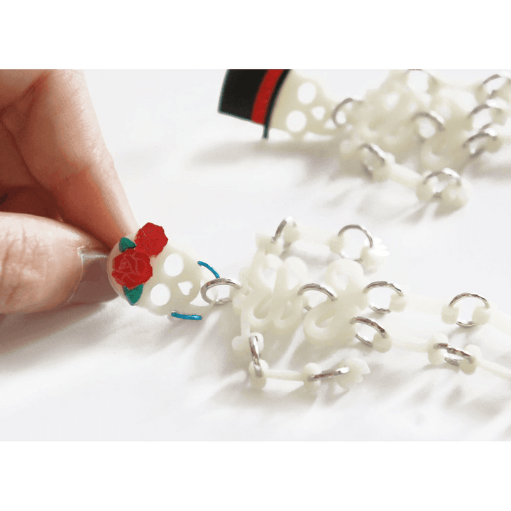 Day of the Dead Skeleton Earrings by Laliblue - Quirks!