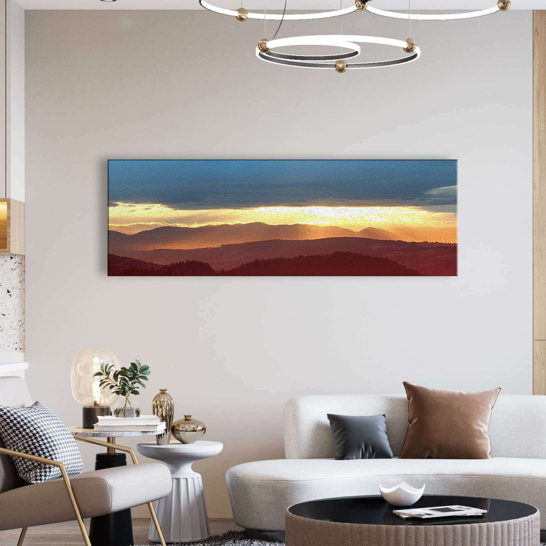 Dear Mountains Canvas Wall Art