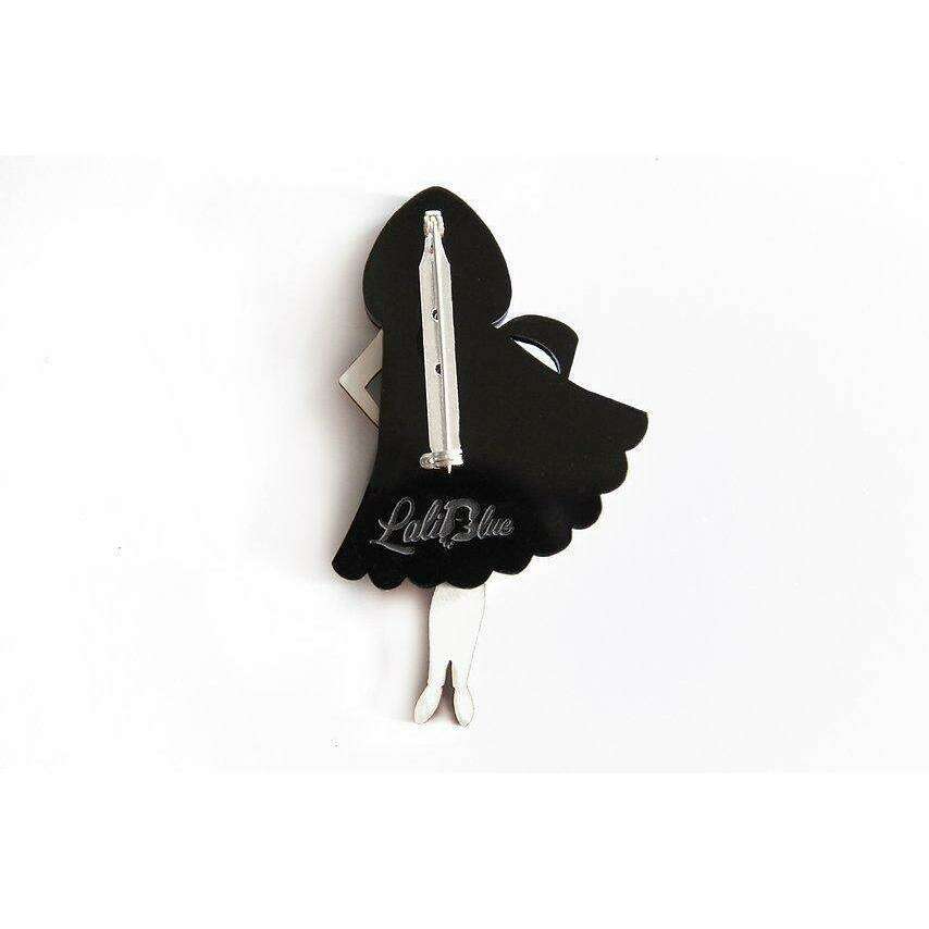 Death Girl Brooch by LaliBlue - Quirks!