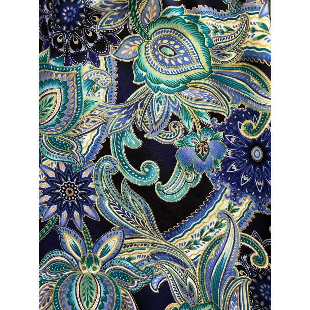 Deco Floral Midi Dress