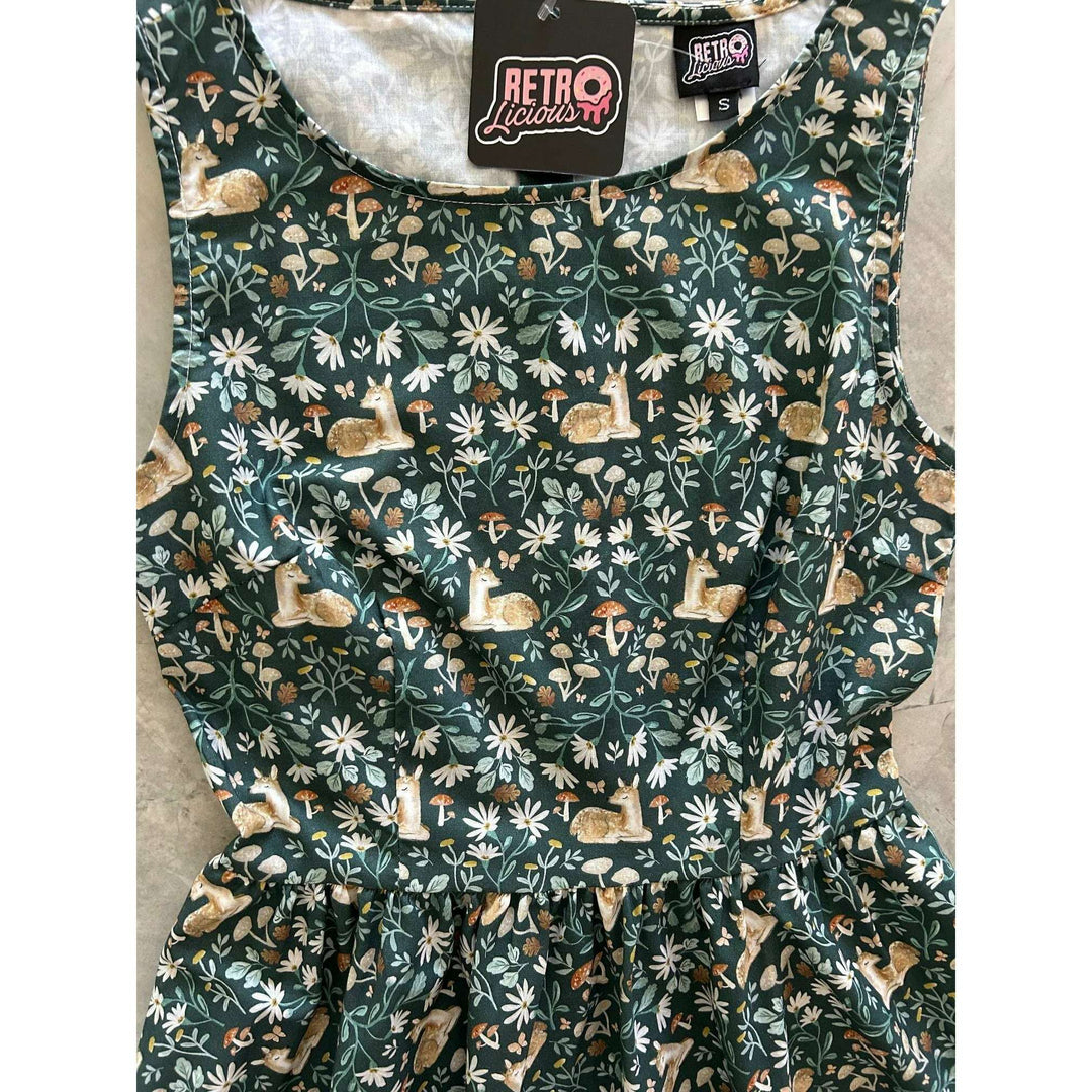 Deer Midi Dress