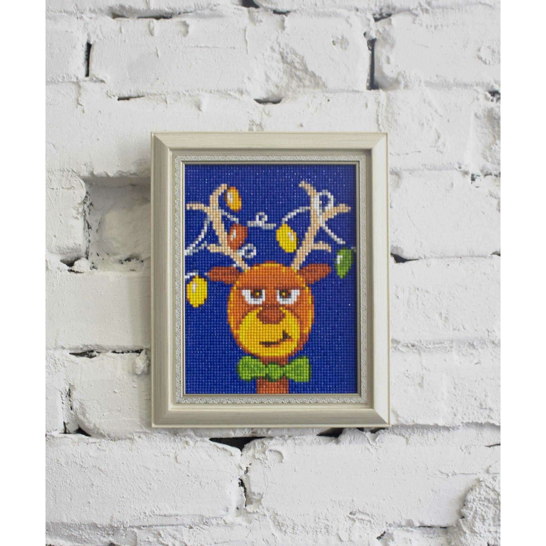 Deer WD304 5.9 x 7.9 inches Wizardi Diamond Painting Kit