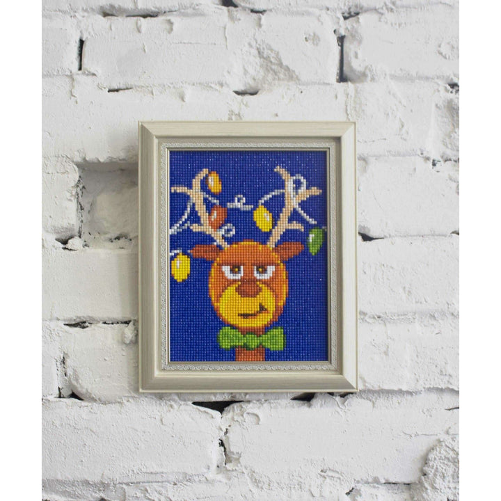 Deer WD304 5.9 x 7.9 inches Wizardi Diamond Painting Kit