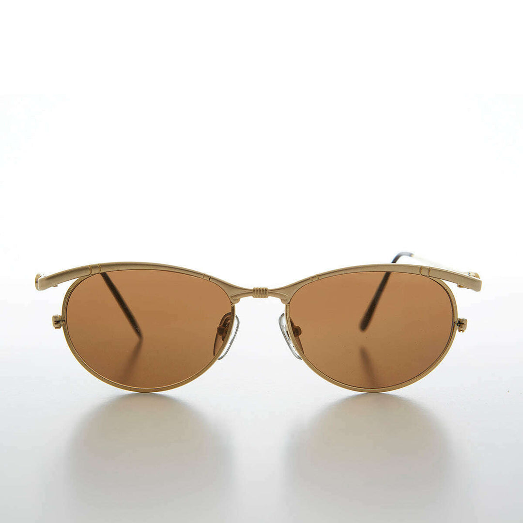 Delicate Metal Frame Vintage Sunglasses - Samson