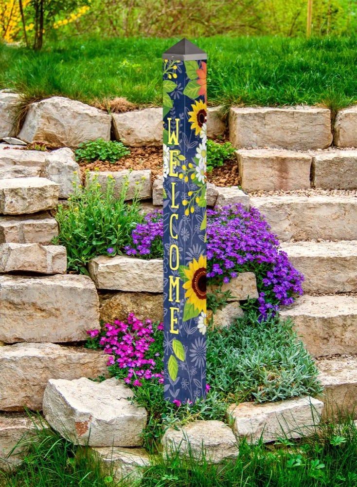 Denim Garden 60" Art Pole by Studio M - Quirks!