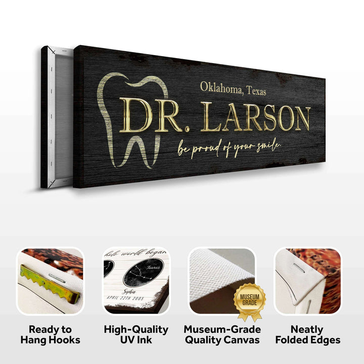 Dentist Name Sign