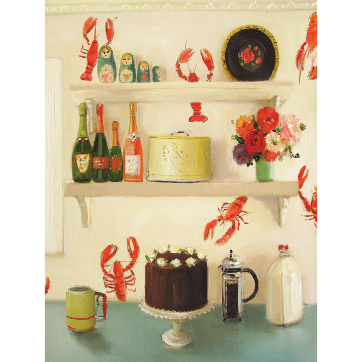 Devil's Food Cake Puzzle Featuring Artwork of Janet Hill