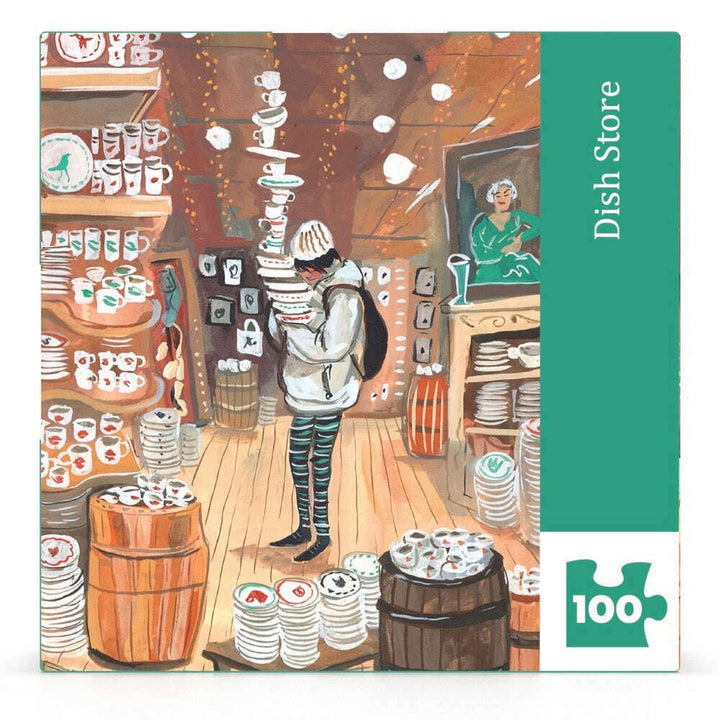 Dish Store Mini Jigsaw Puzzle