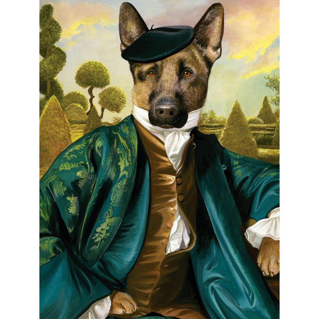 Distinguished Dog Jigsaw Puzzle