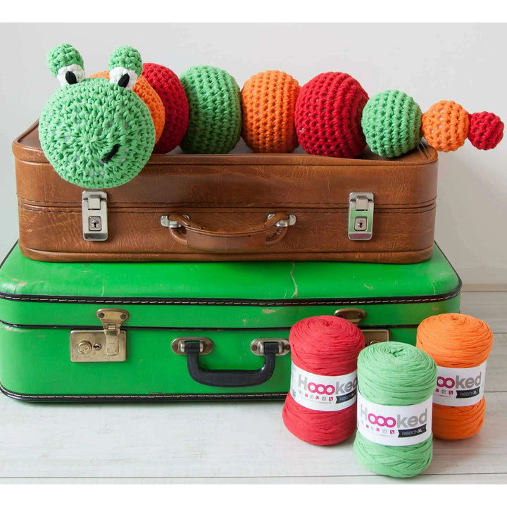 DIY Crochet Kit  Caterpillar Clark PAK118