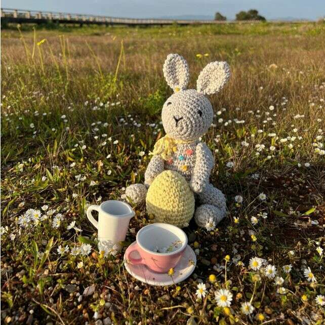 DIY Crochet Kit Easter Bunny Choco Pop PAK338