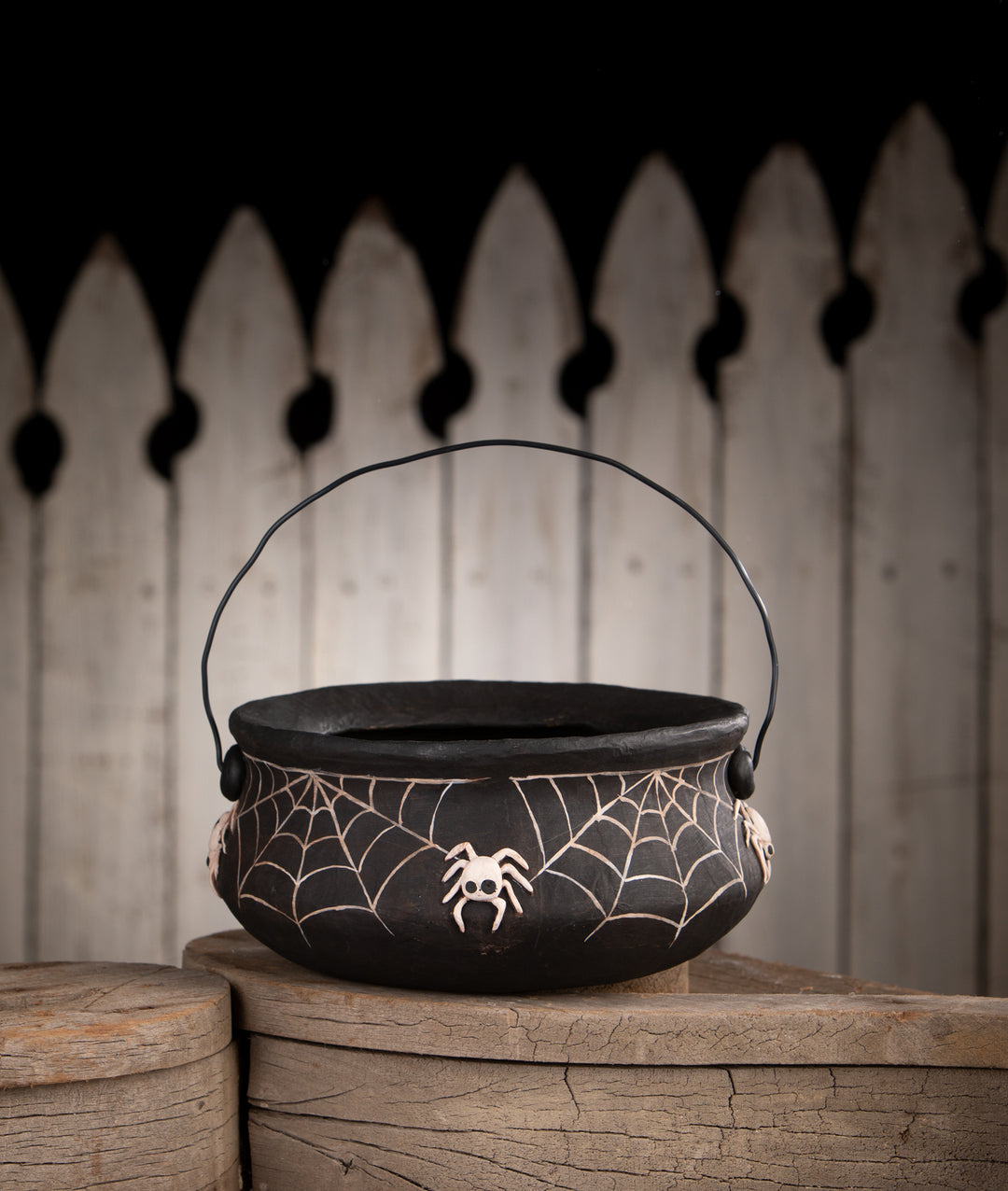 Creepy Crawly Cauldron by Bethany Lowe Designs, halloween decor