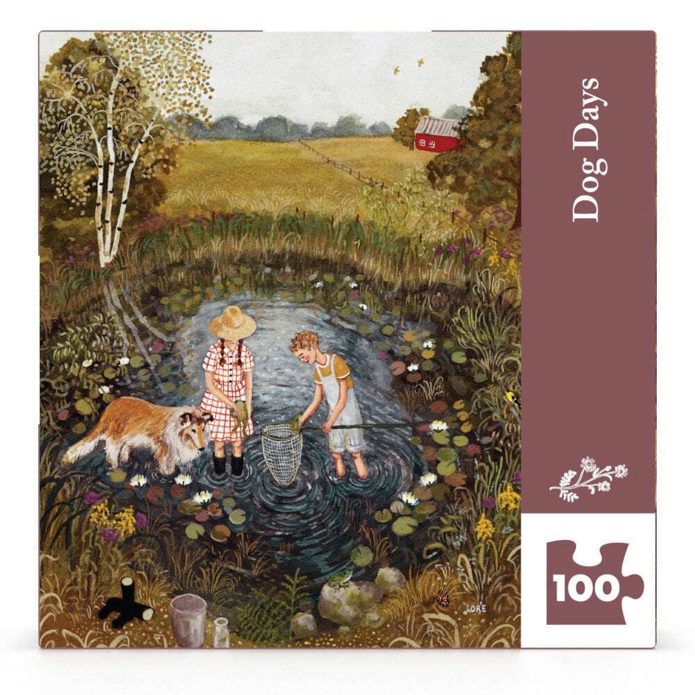 Dog Days Mini Jigsaw Puzzle