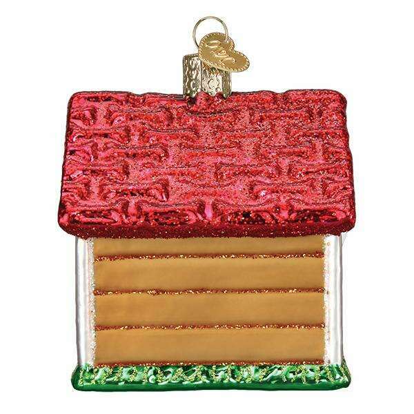 Dog House Ornament