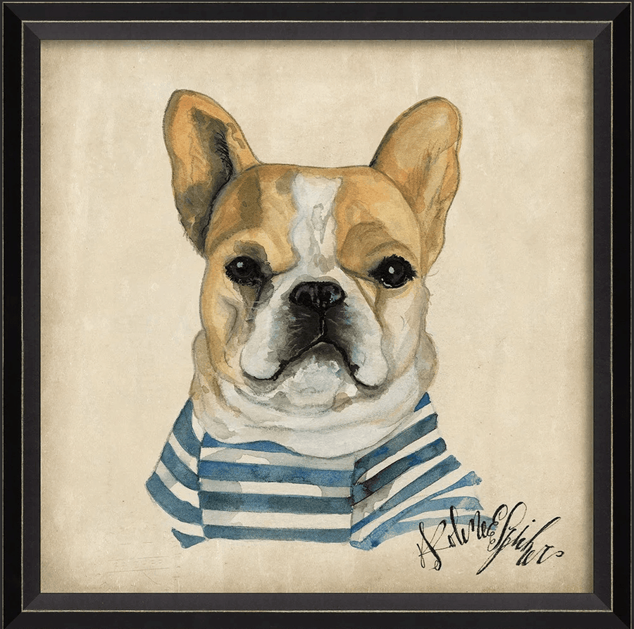 Dog Portrait Jack Wall Art By Spicher and Company - Quirks!