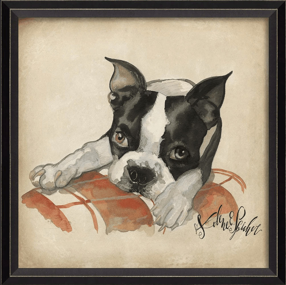Dog Portrait Max Wall Art By Spicher and Company - Quirks!
