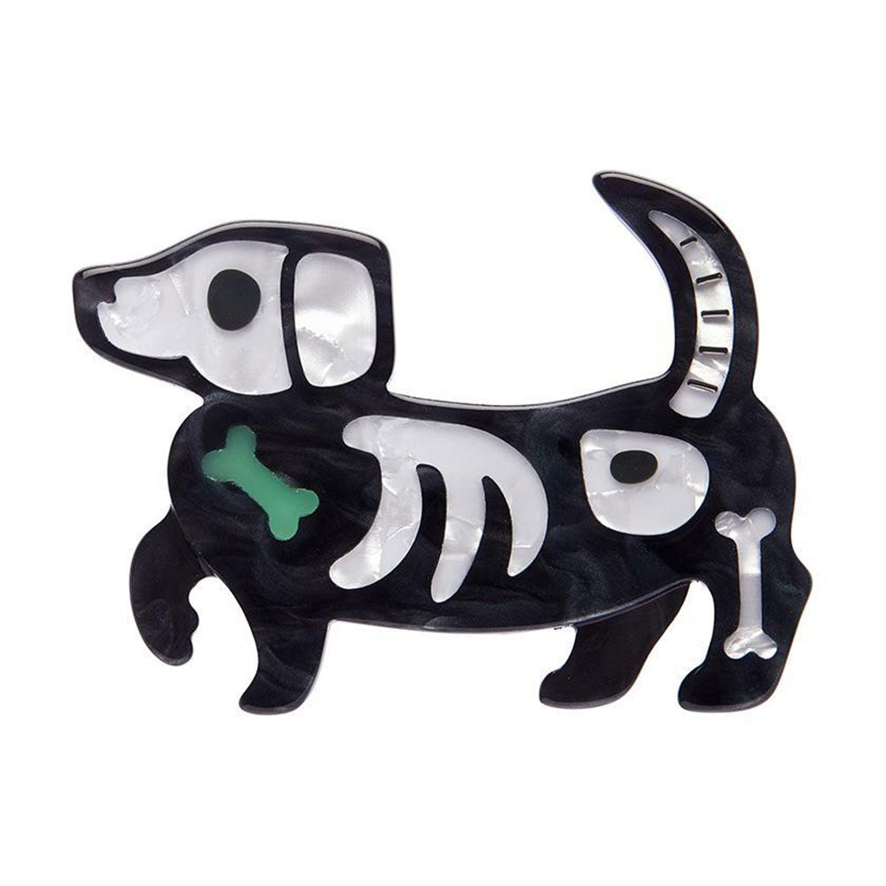 Doggo Darkness Brooch by Erstwilder image