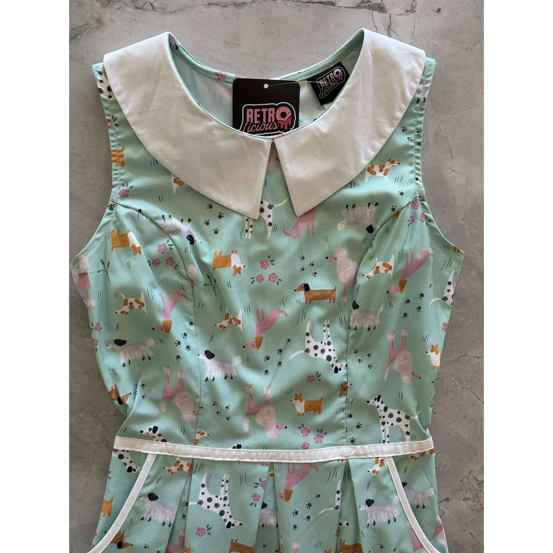 Dogs Collared Dress