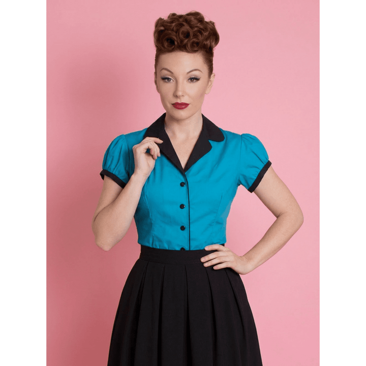 Dolly Blouse - Summer Blue