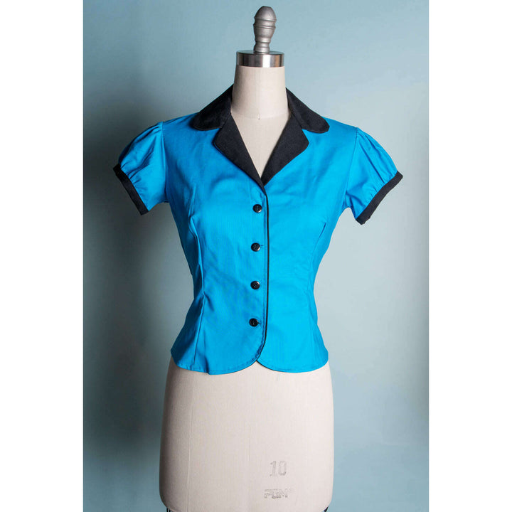 Dolly Blouse - Summer Blue
