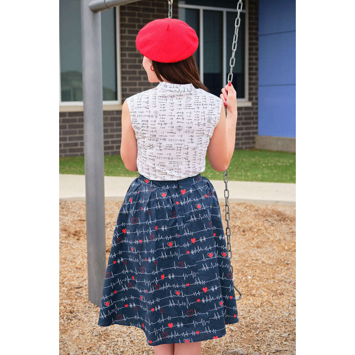 Doris Skirt in Heartbreaker - Small only