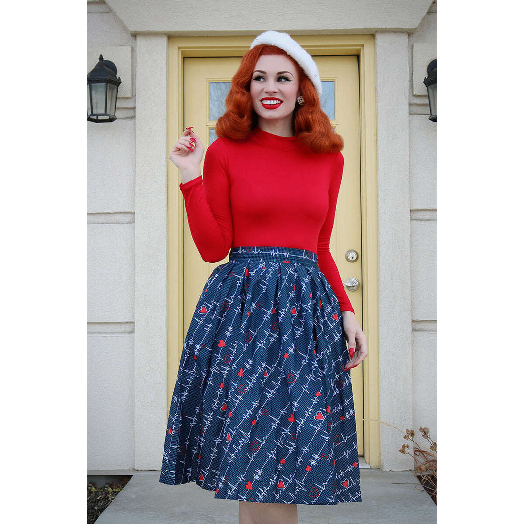 Doris Skirt in Heartbreaker - Small only