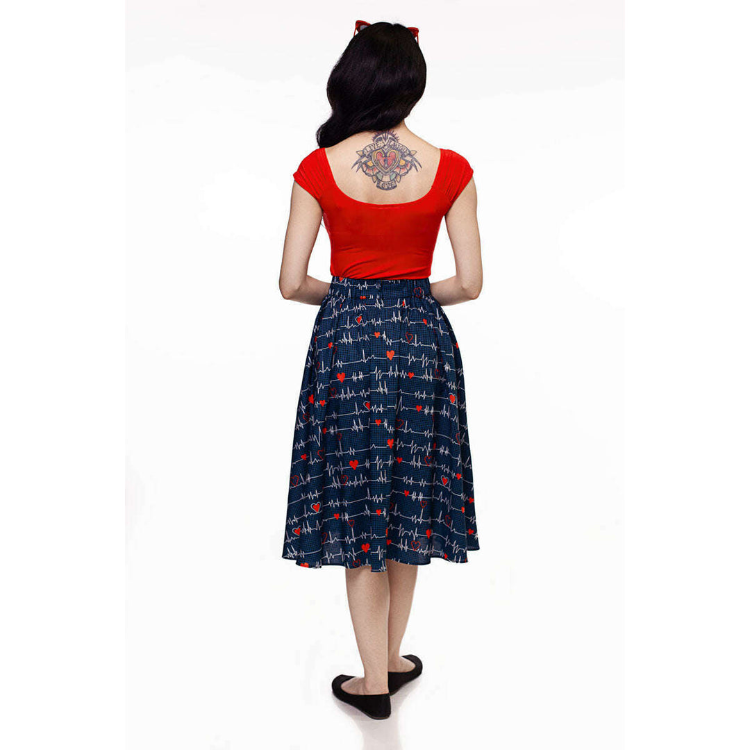 Doris Skirt in Heartbreaker - Small only