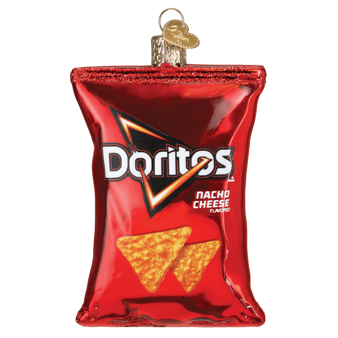 Old World Christmas Doritos Nacho Cheese Chips Blown Glass Ornament