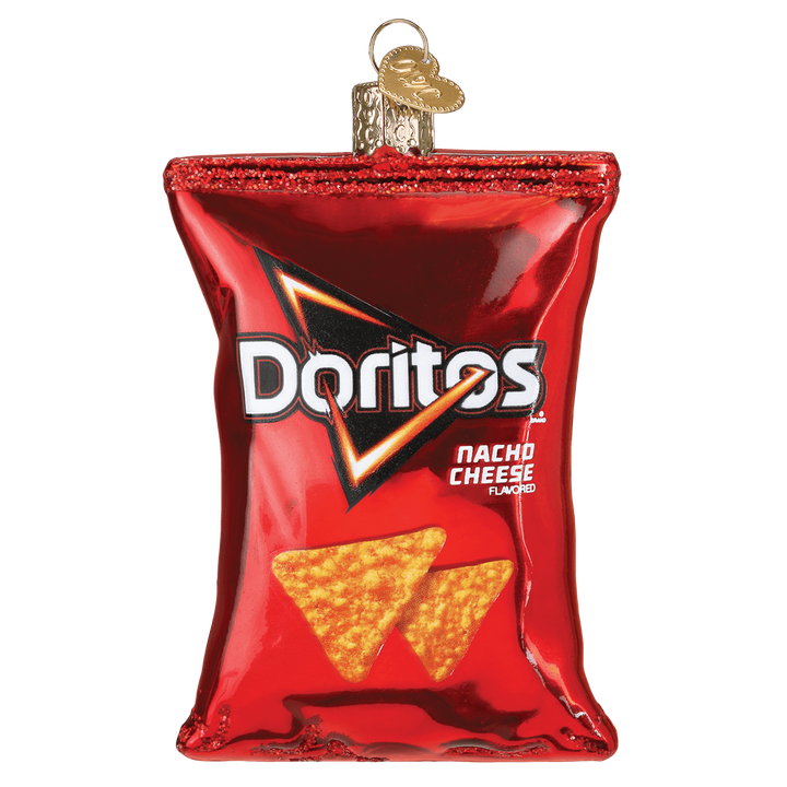 Old World Christmas Doritos Nacho Cheese Chips Blown Glass Ornament