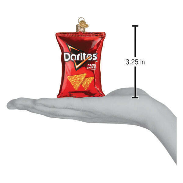Old World Christmas Doritos Nacho Cheese Chips Blown Glass Ornament