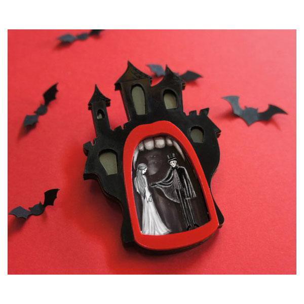 Dracula Brooch By LaliBlue - Quirks!