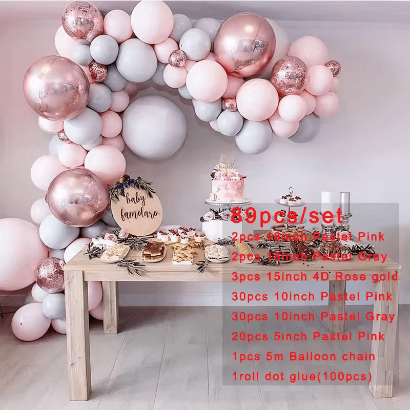 Dreamy Pink Balloon Set F07M2-36 EMB0144