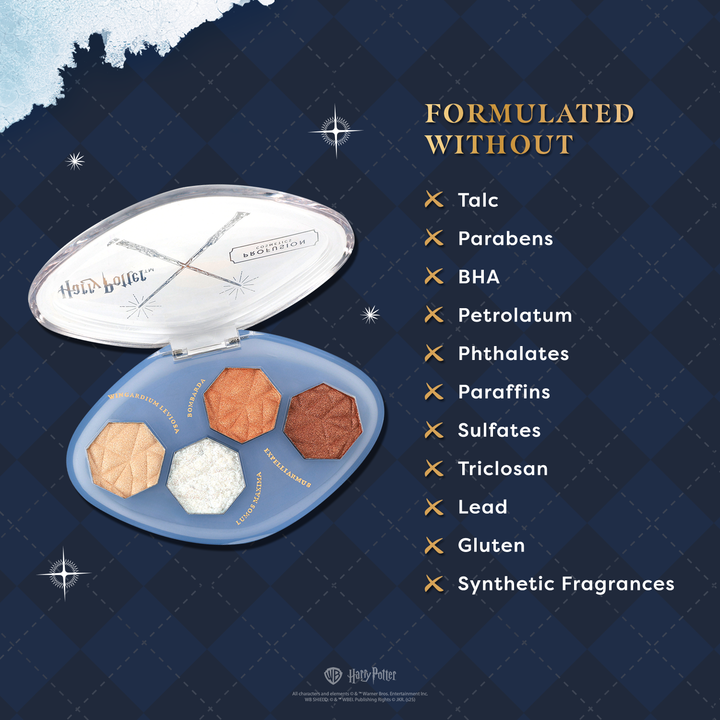 Harry Potter Holiday | Magical Charms Illuminating Highlighter Quad