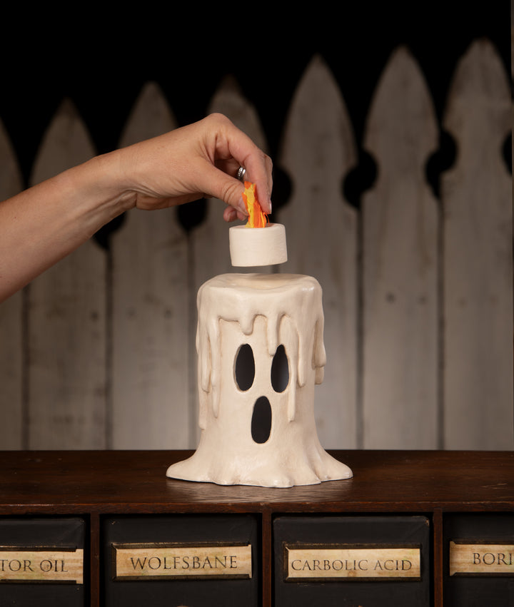 Tall Flam'in Candle Luminary by Bethany Lowe Designs, image 3