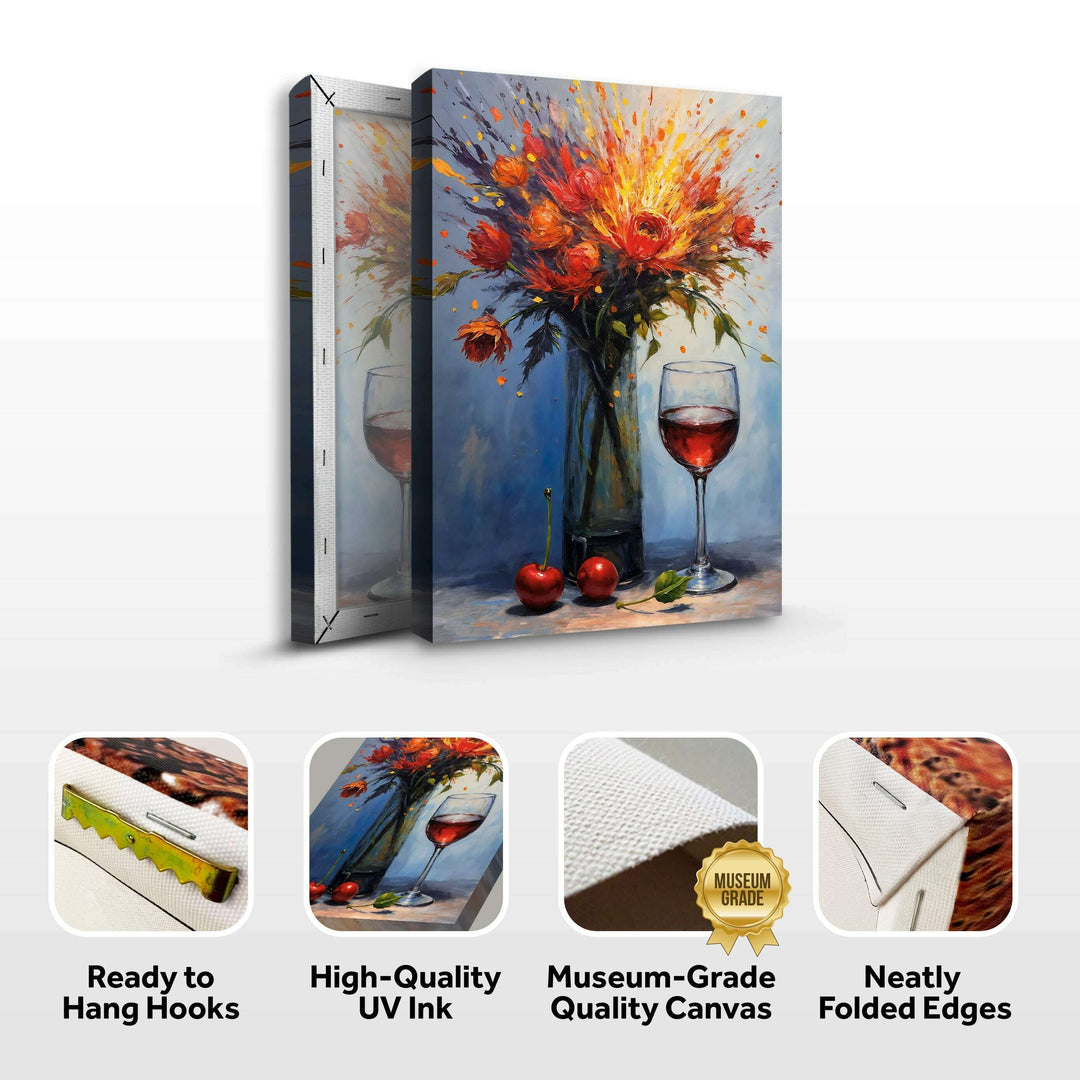 Dynamic Still Life Abstract Wall Art
